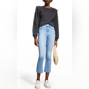 Mother Jeans Insider Crop Step Fray Limited Edition Color 28